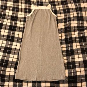 Grey mini dress